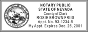 Notary Stamps, Notary Seals